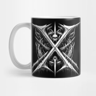 Death Metal Music - Heavy Metal Headbanger Metalheads Mug